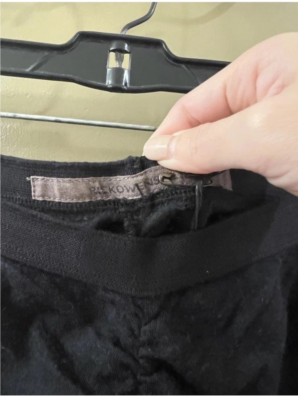 Rick Owens Black Ruched Maxi Skirt - Picture 5 of 11